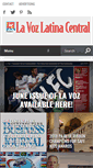 Mobile Screenshot of lavozlatinacentral.com